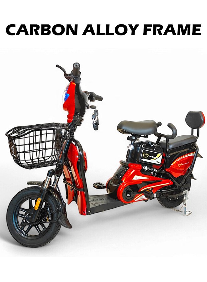 WINDHORSE M1 Electric Bike 400W Motor, 48V 12Ah Battery, 55KM/H Max Speed 4 WINDHORSE M1 Electric Bike 400W Motor, 48V 12Ah Battery, 55KM/H Max Speed - الصورة 4