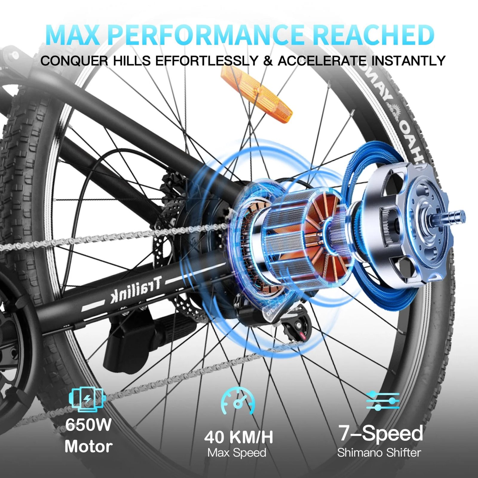WINDHORSE F3 Electric Bike 7 WINDHORSE F3 Electric Bike - الصورة 7