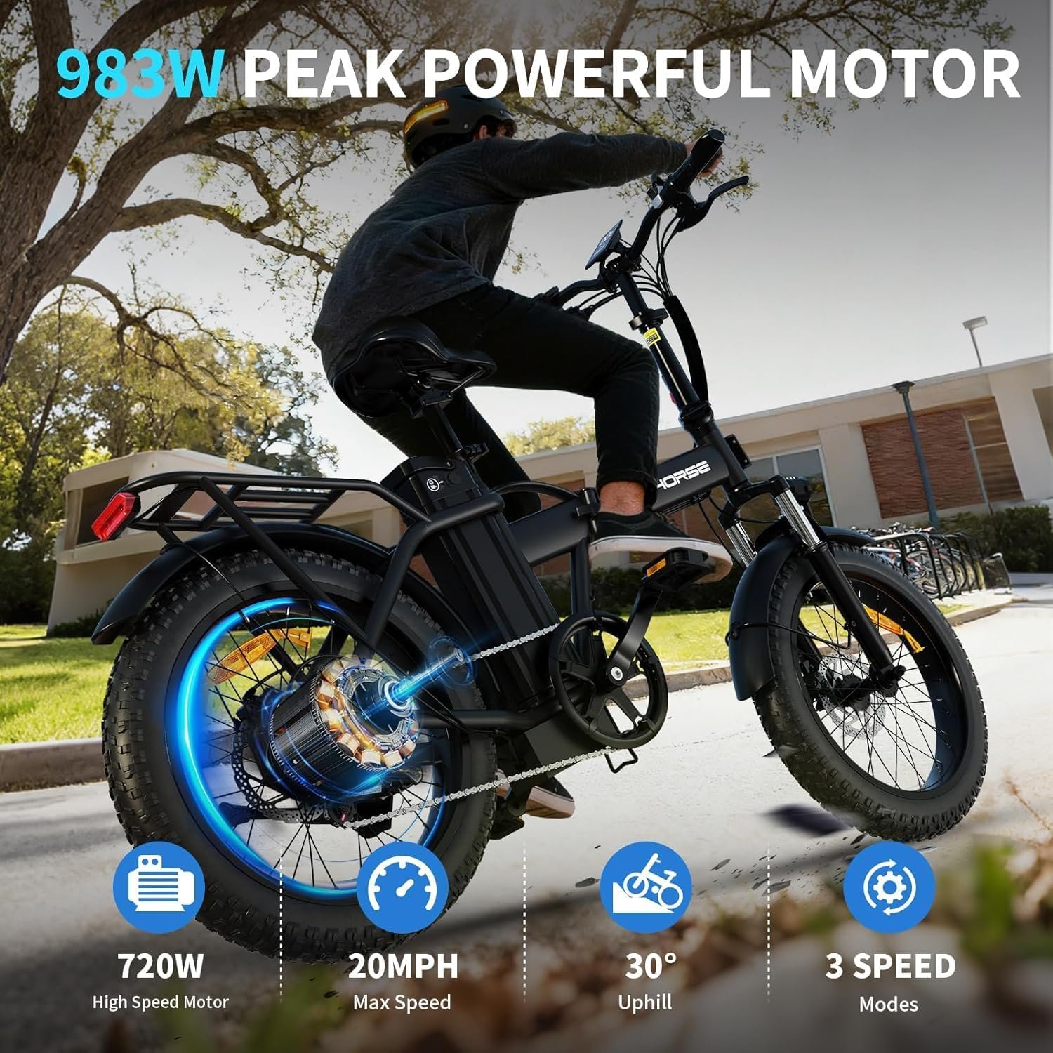 WINDHORSE W4A Electric Folding Bike 11 WINDHORSE W4A Electric Folding Bike - Image 11