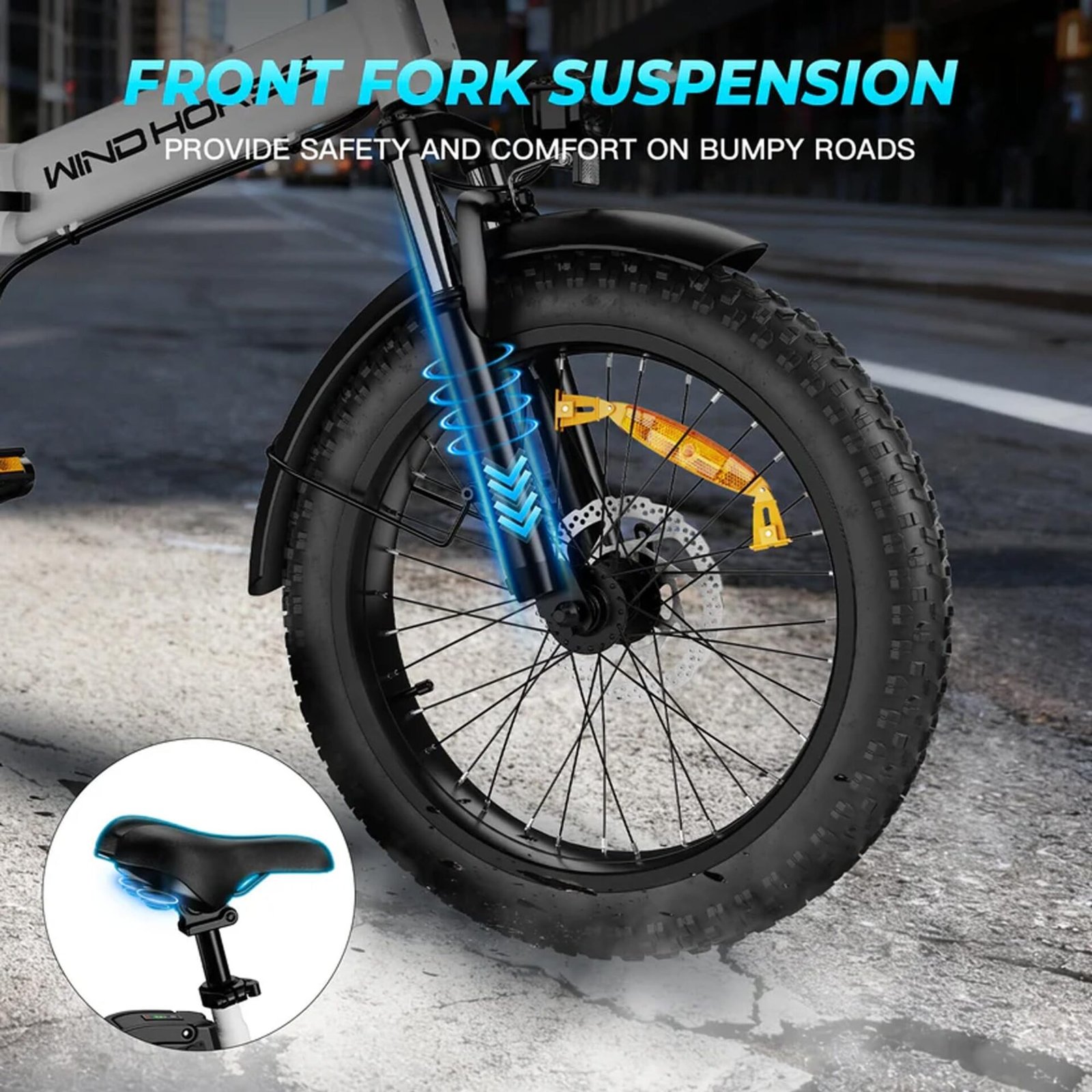 WINDHORSE W4A Electric Folding Bike 4 WINDHORSE W4A Electric Folding Bike - Image 4